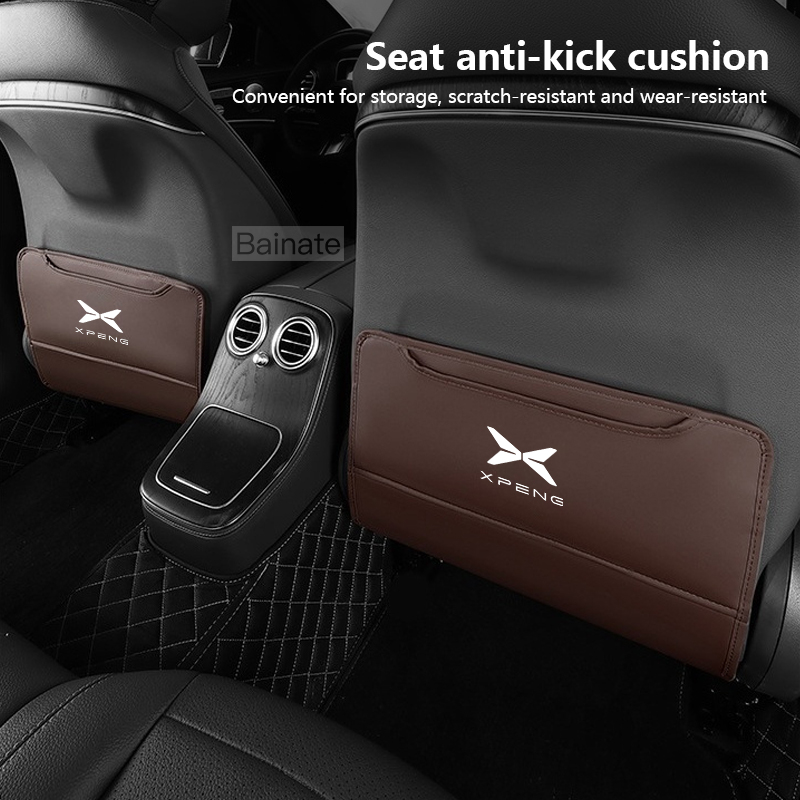 Mesh Back Cushion - Car Anti-kick Pad Auto Seat Back