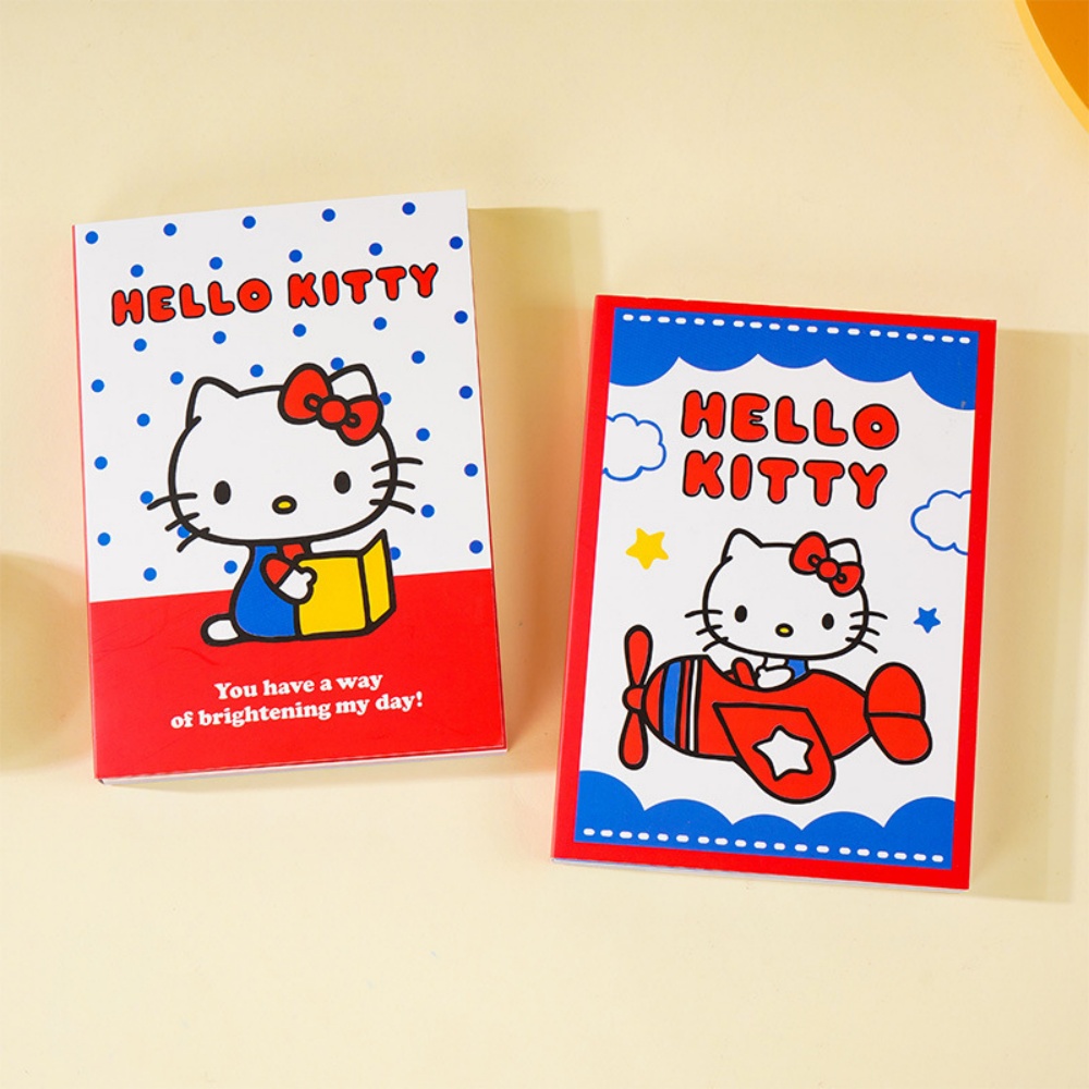 Sticky Note Dispenser - Genuine 100 Sheets Sanrio Hello Kitty