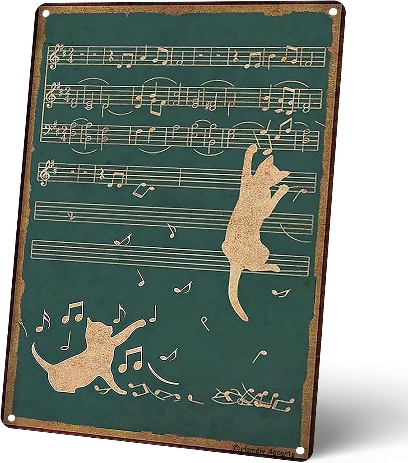 Home Office Gif - Homely Accents Abstract Cat Guitar Metal