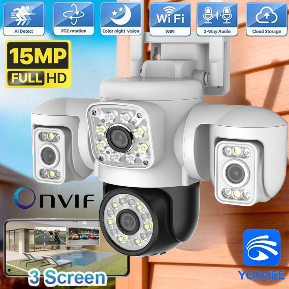 Home Office Email - 8K 15MP UHD Outdoor WiFi IP