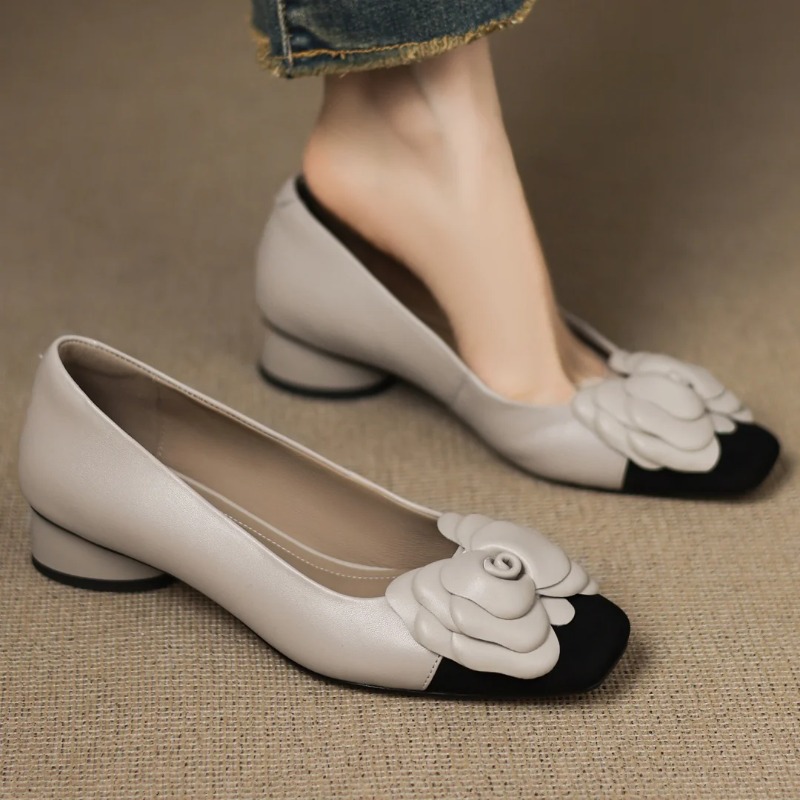 Home Office Makeover - Plus size 34-41 women's sheepskin mix