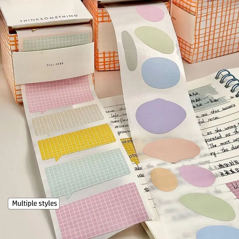 Sticky Note Dispenser - 100PCS/Set Pull-out Memo Pad Creative Sticky