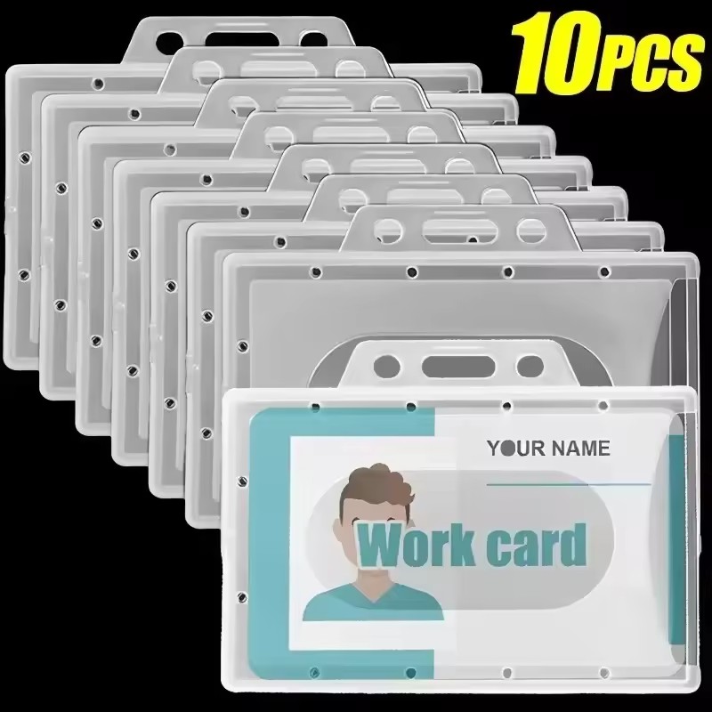 Home Office Login - 20/5/1PCS Waterproof Clear Plastic PVC ID