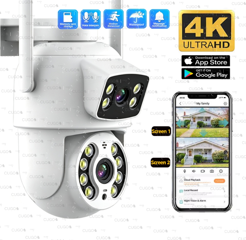 8MP 4K Wifi Surveillance Camer - огляд і ціна Home Office Email