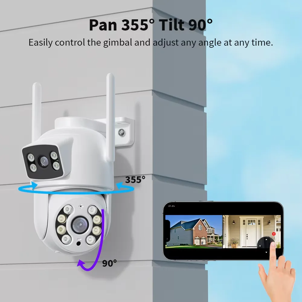 8MP 4K Wifi Surveillance Camer - огляд і ціна Home Office Email