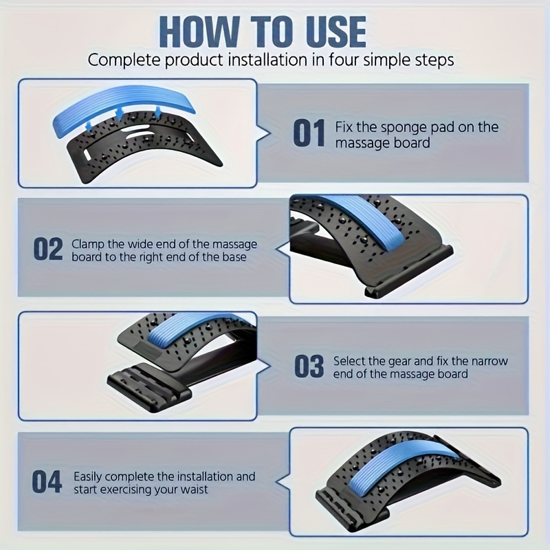 3-Level Back Stretcher Posture - огляд і ціна Home Office Gear