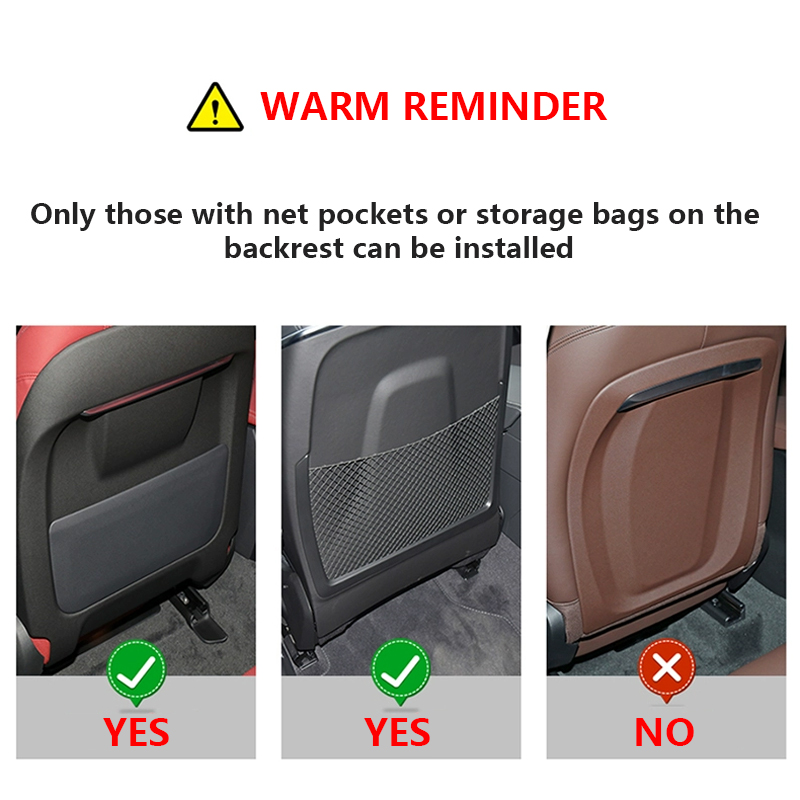 Car Anti-kick Pad Auto Seat Ba - огляд і ціна Mesh Back Cushion