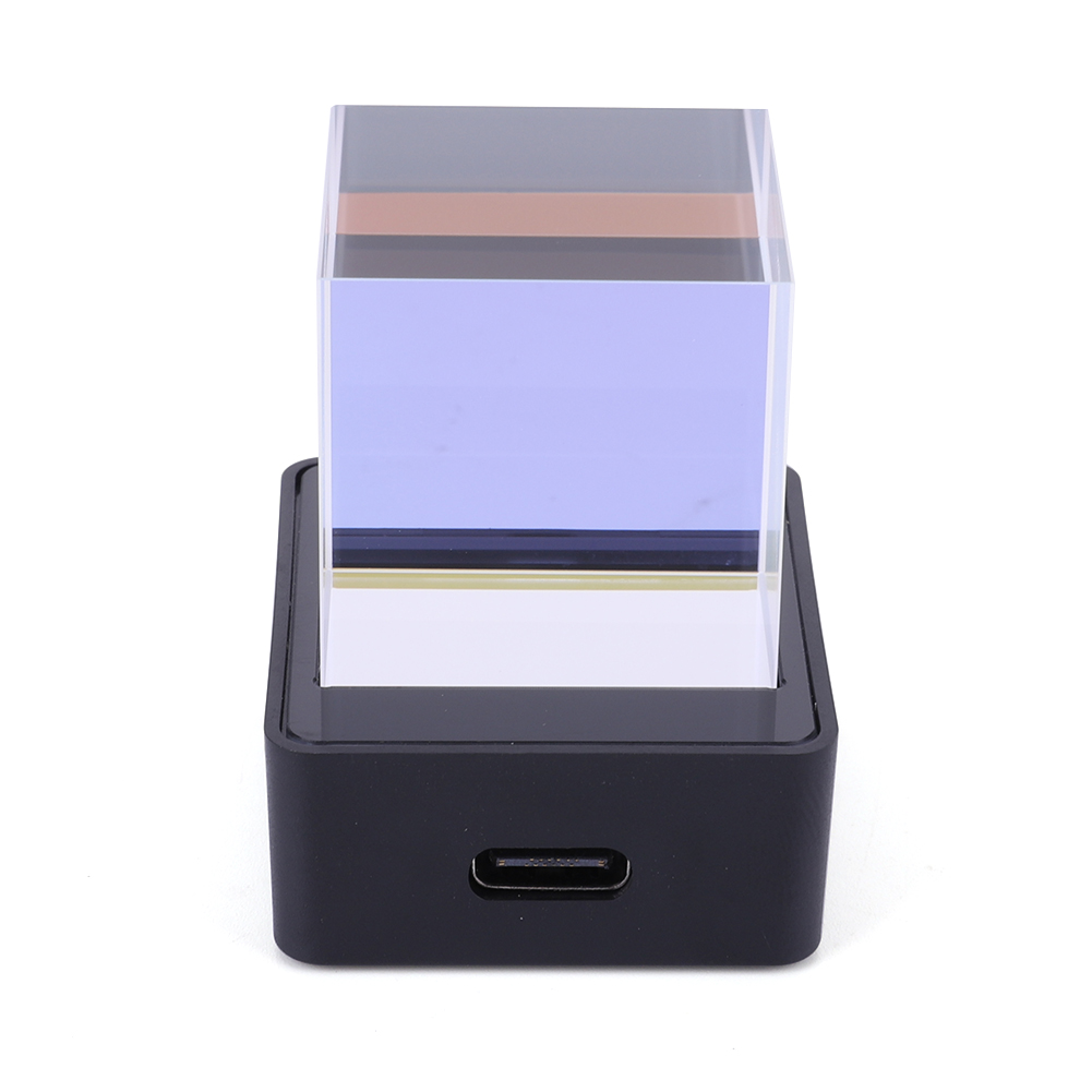 Crystal Cube Photo Display Hol - огляд і ціна Home Office Gif