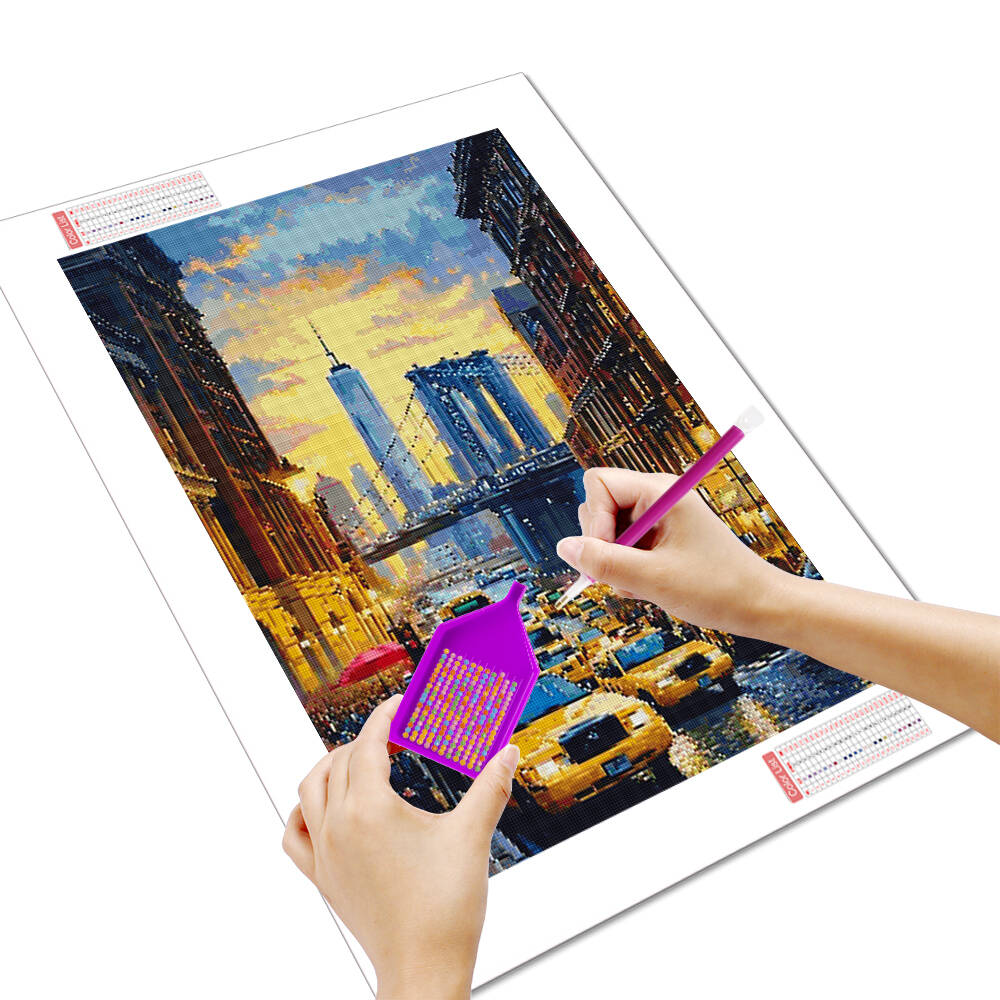HUACAN Diamond Painting New Yo - огляд і ціна Home Office York