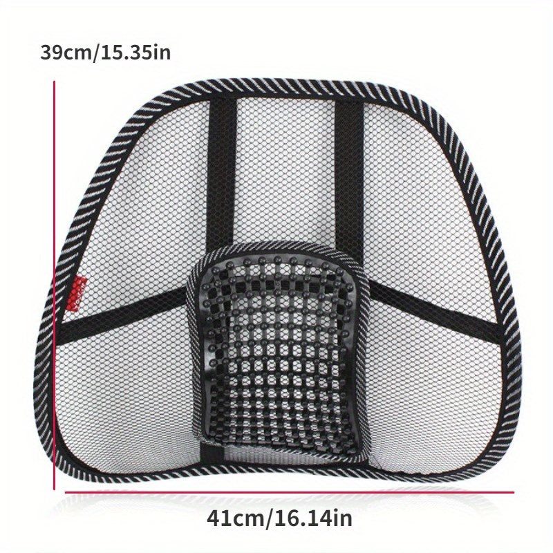 1 breathable ice silk car lumb - огляд і ціна Mesh Back Cushion