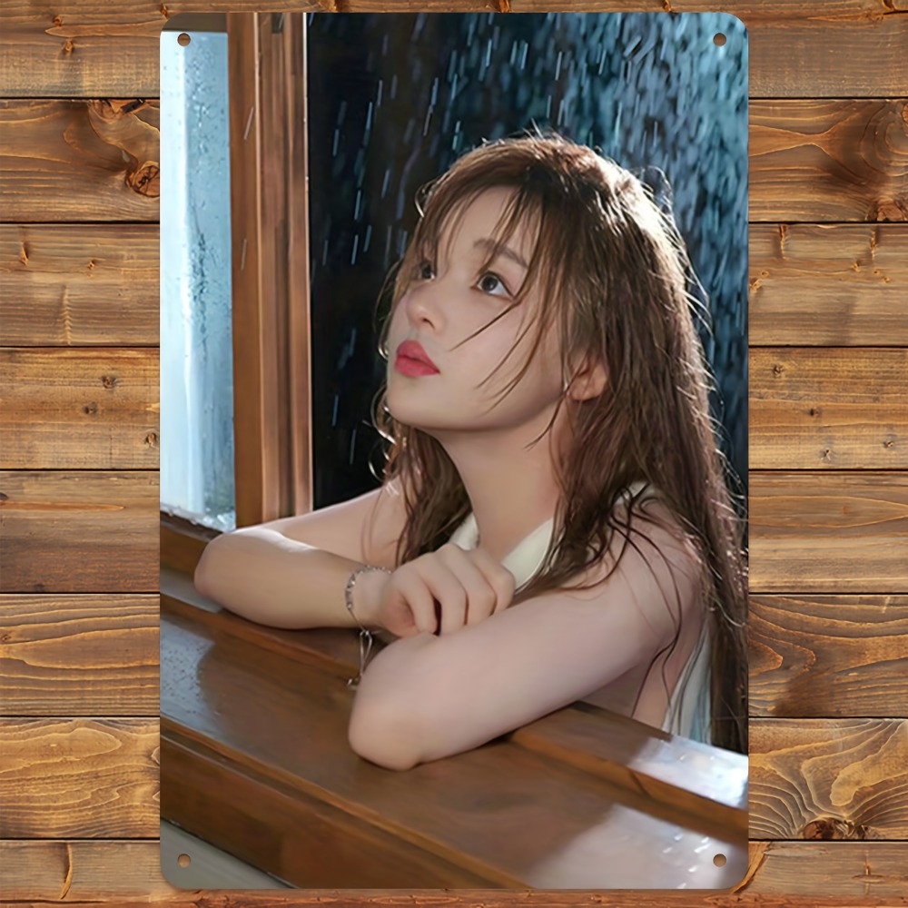 Elegant Raindrop Woman Aluminu - огляд і ціна Home Office Gif
