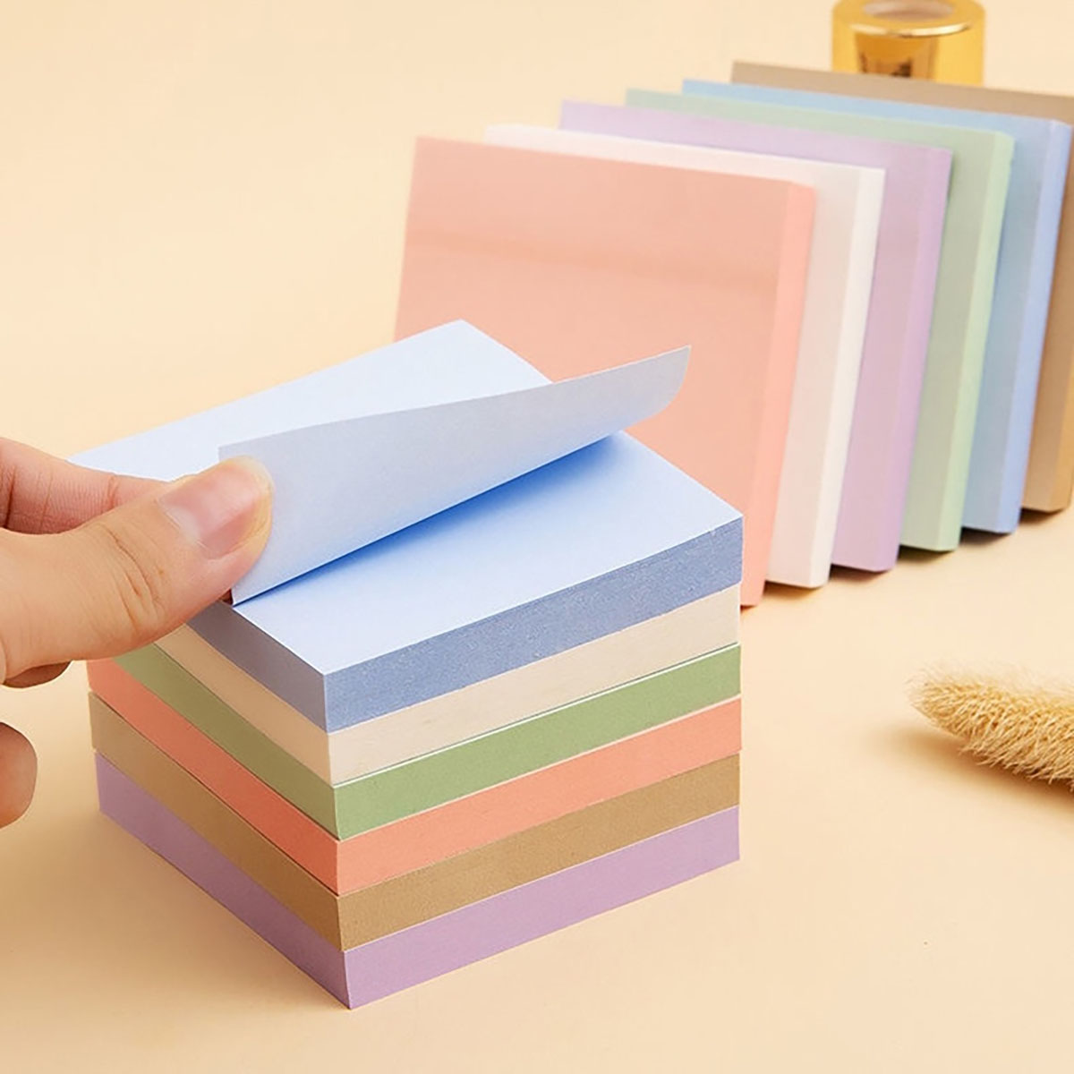 100Sheets Color Sticky Notes P - огляд і ціна Sticky Note Dispenser