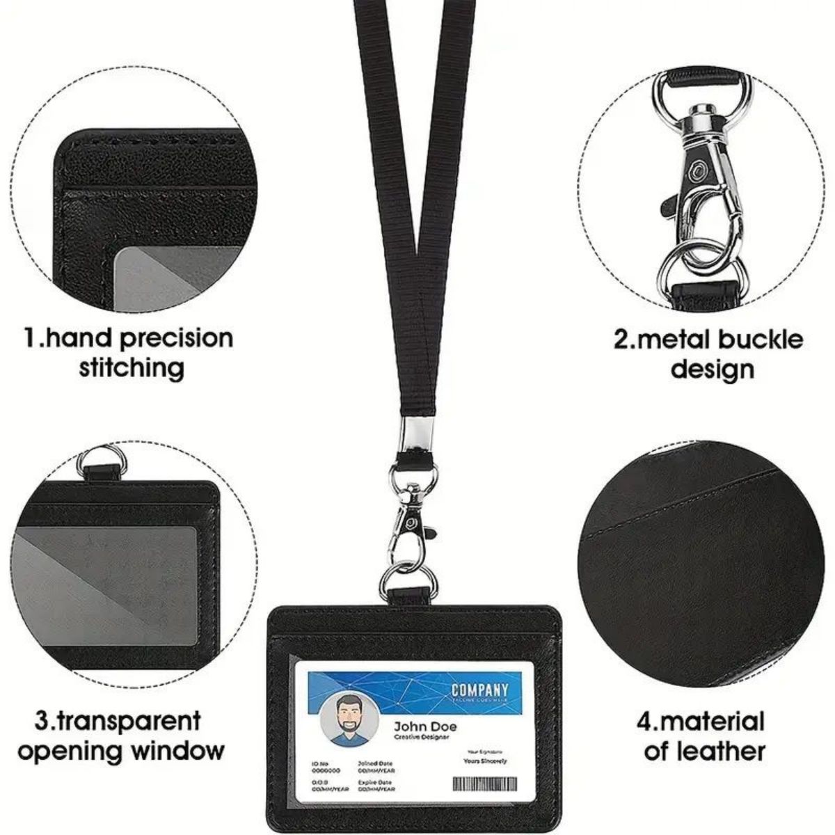 1 pc Horizontal ID badge holde - огляд і ціна Home Office Login