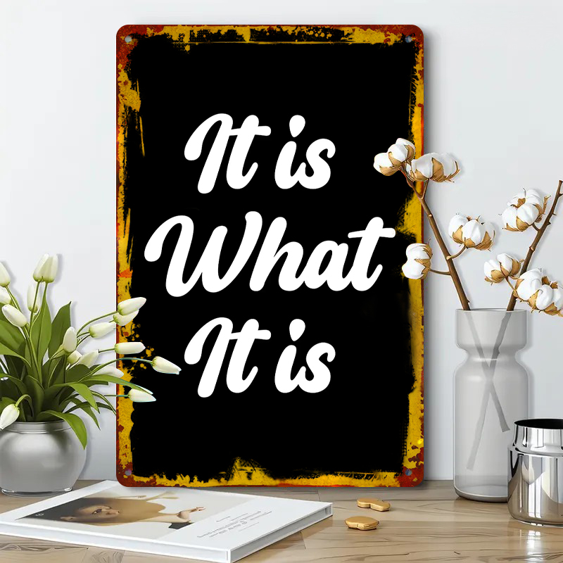 Custom Metal Wall Art It Is Wh - огляд і ціна Home Office What Is It