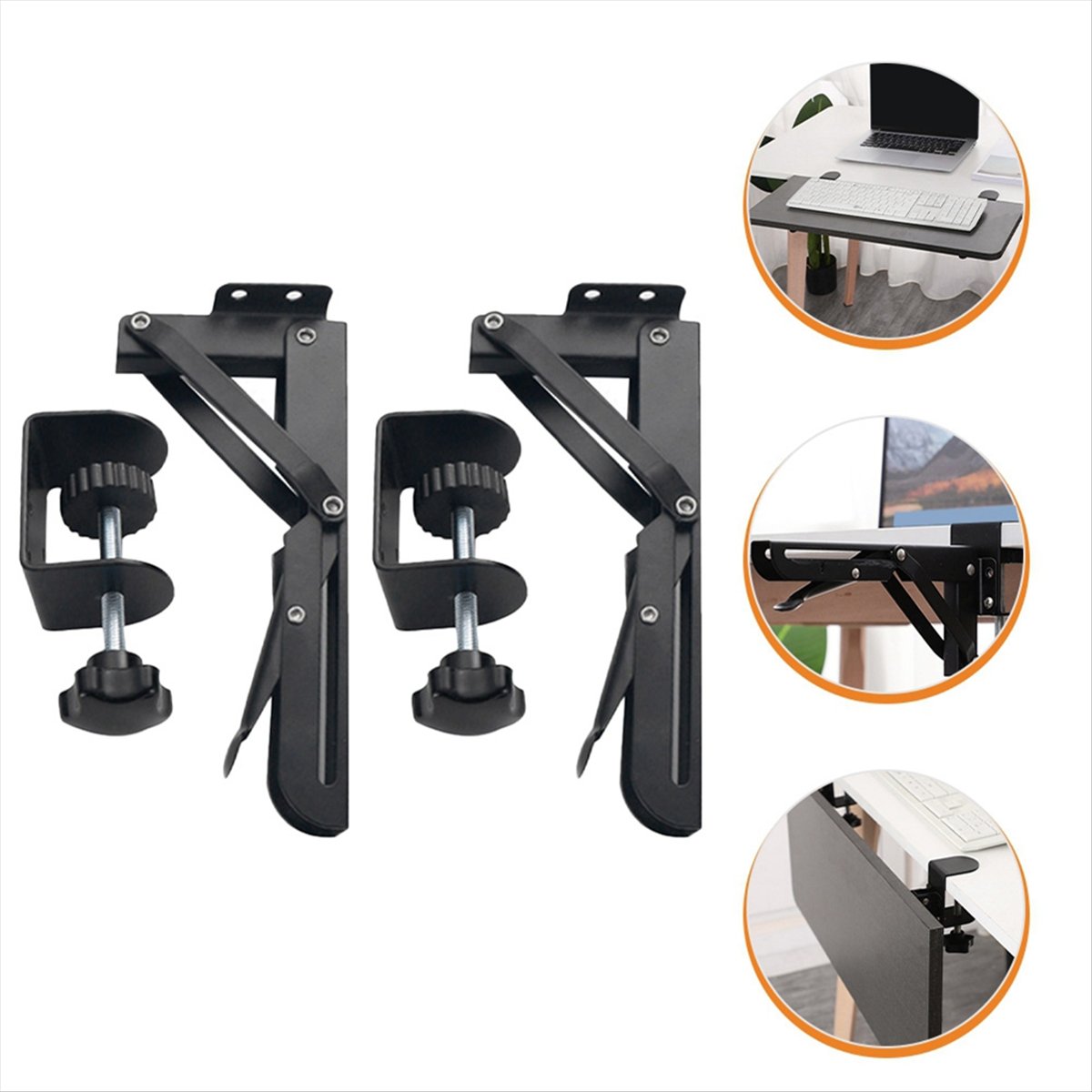 2PCS Foldable Bracket Computer - огляд і ціна Laptop Stand Foldable