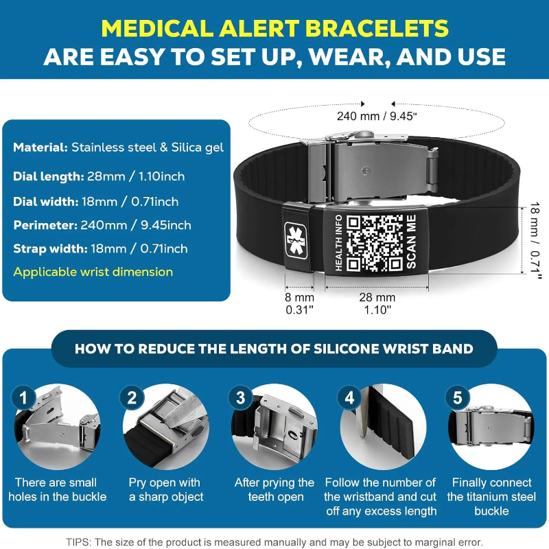 QR Code NFC Medical Alert ID B - огляд і ціна Home Office Login