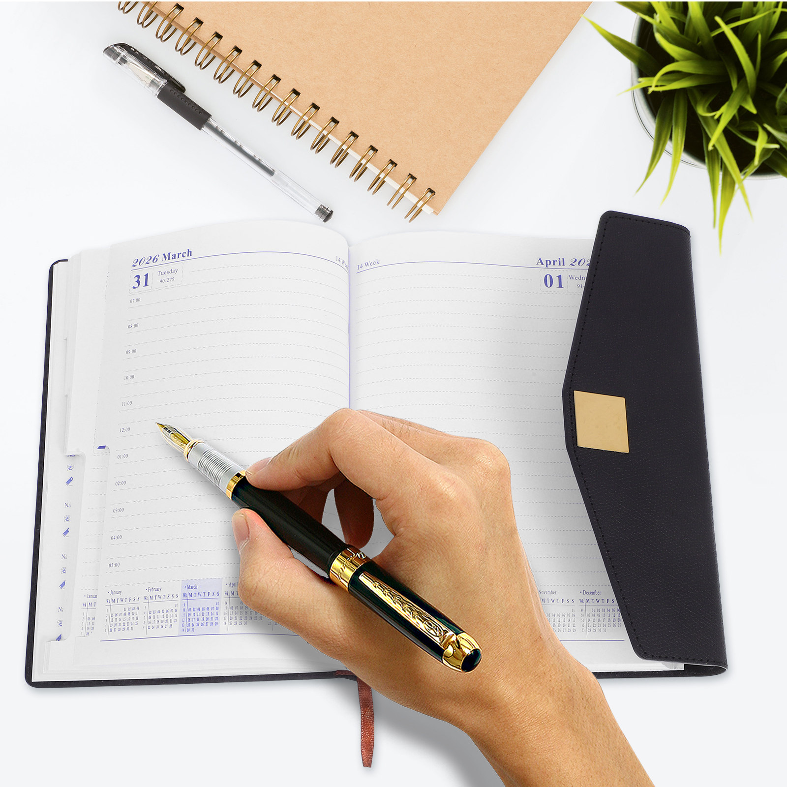 365-Day Daily Planner Thick Pa - огляд і ціна Home Office 365