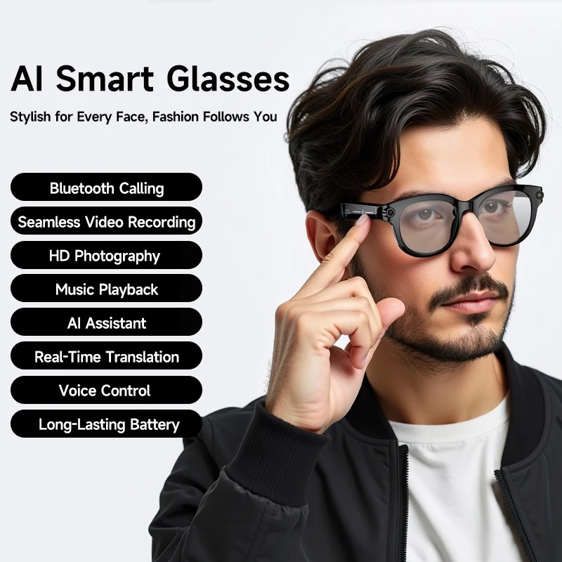 2026 AI Smart Glasses 8K Remot - огляд і ціна Webcam Hd 1080P