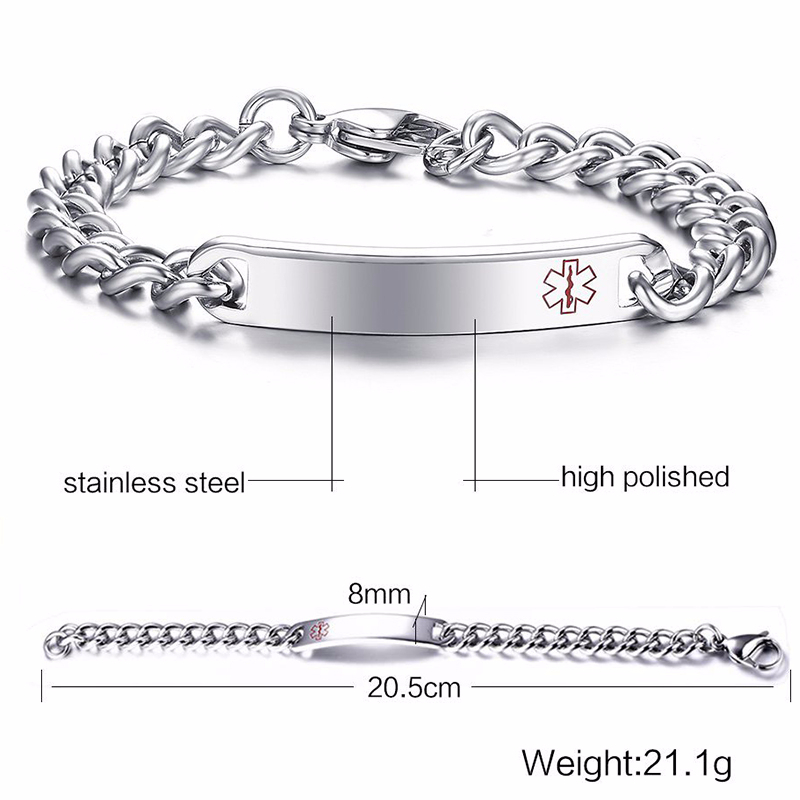 Vnox Medical Alert ID Bracelet - огляд і ціна Home Office Login