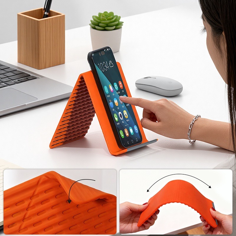 1Pc Flexible Silicone Foldable - огляд і ціна Laptop Stand Foldable