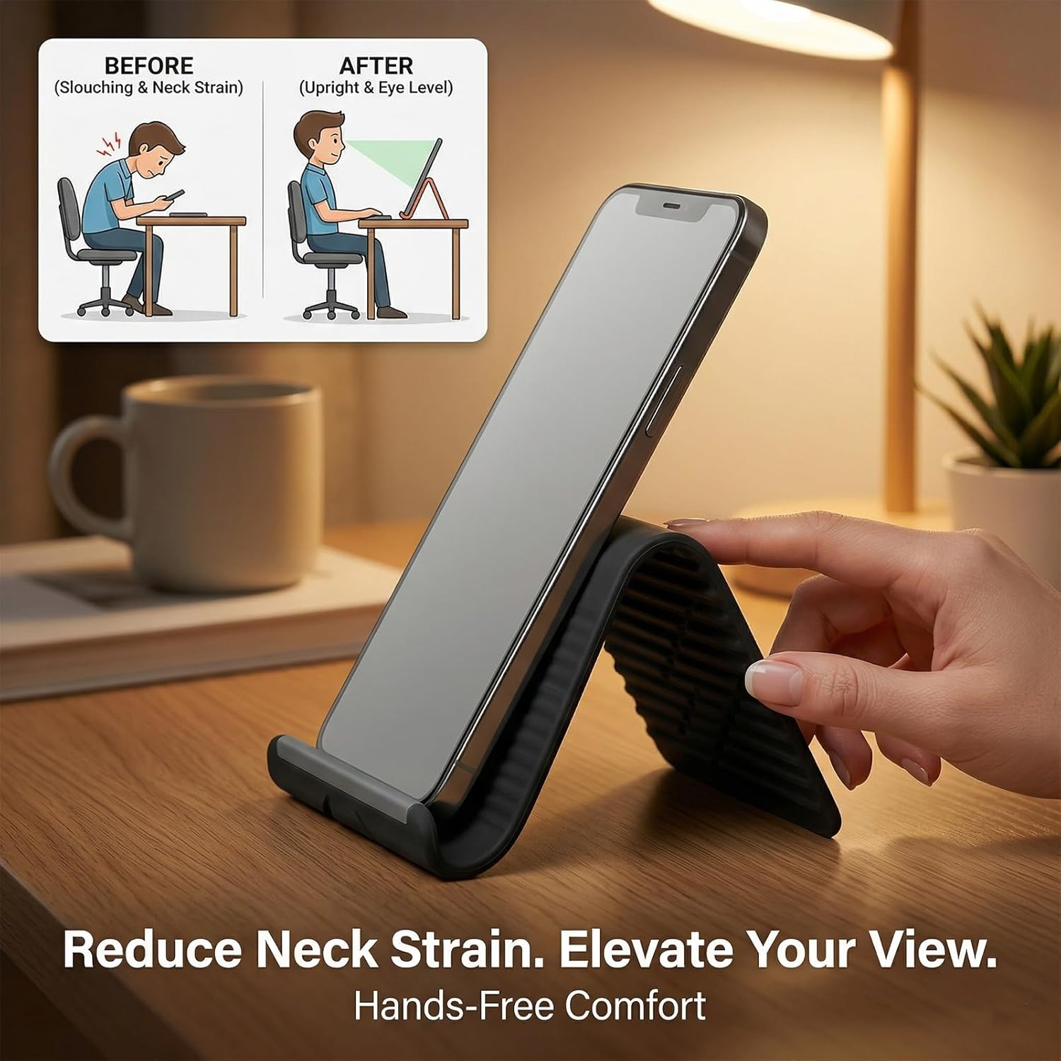 Flexible Foldable Silicone Pho - огляд і ціна Laptop Stand Foldable