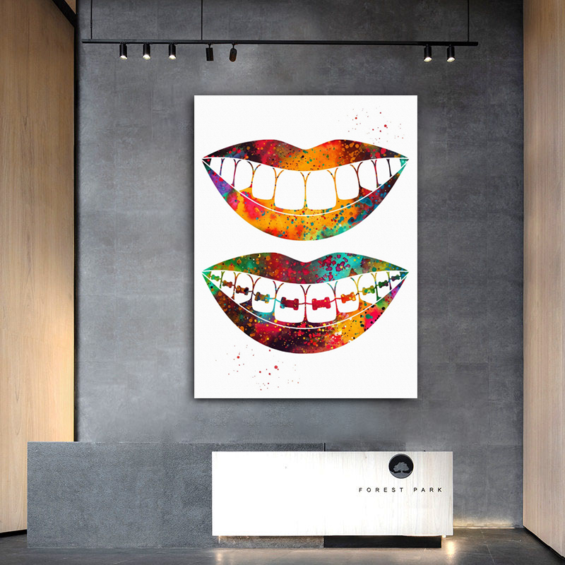 Laugh Teeth Print Surgical Ins - огляд і ціна Home Office York