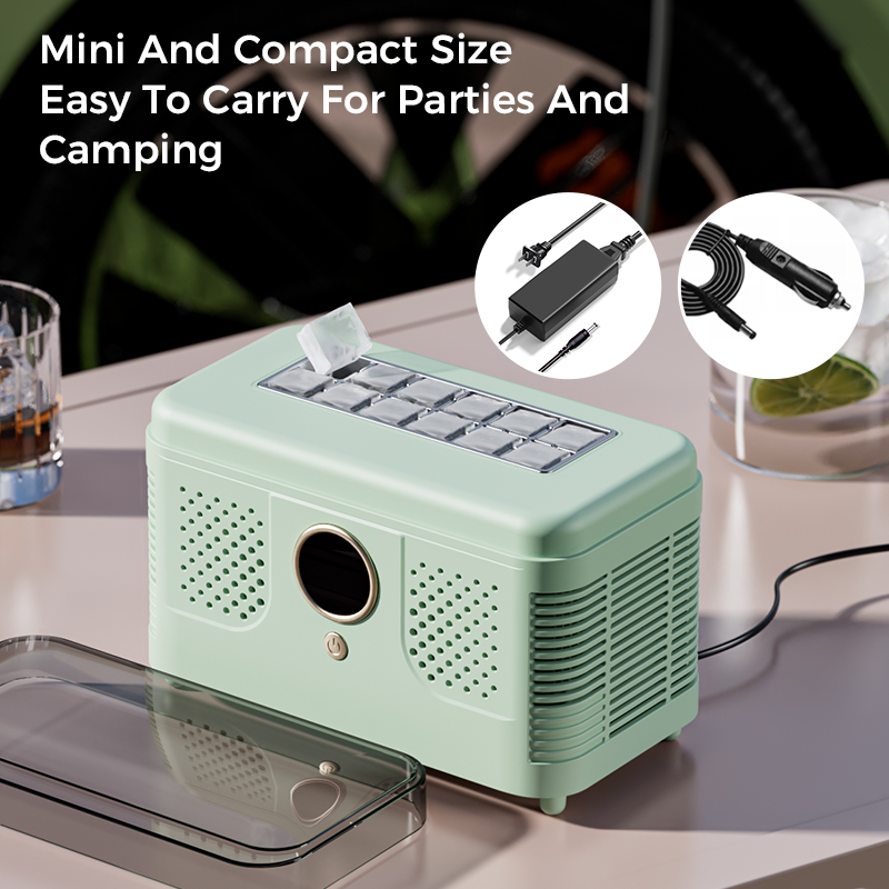 12V/220V Portable Mini Ice Mak - огляд і ціна Home Office Gear