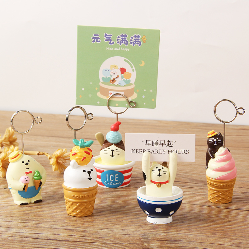 Summer Ice Cream Message Folde - огляд і ціна Sticky Note Dispenser
