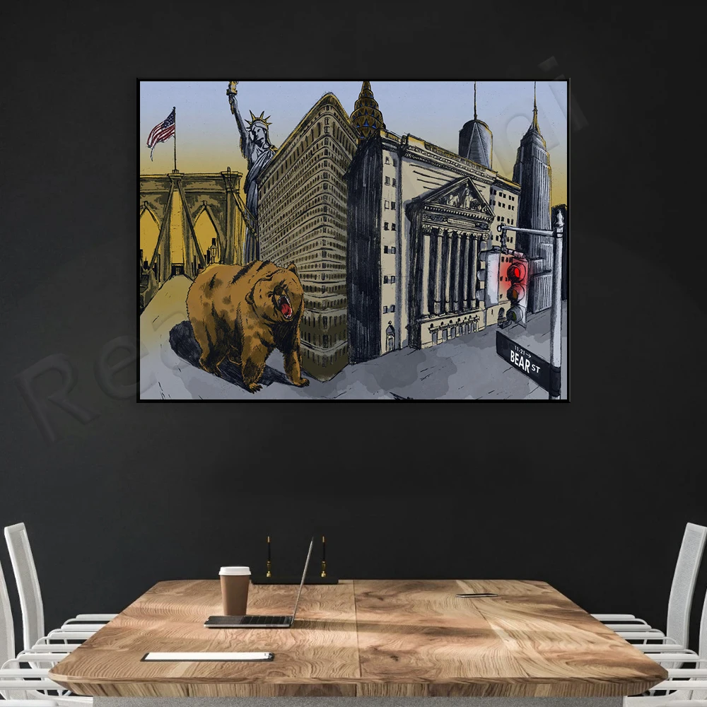 Bear Artwork | New York | Bear - огляд і ціна Home Office York