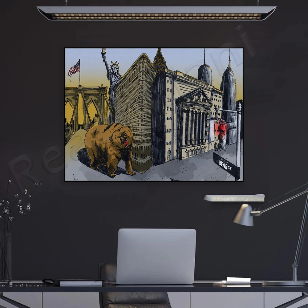 Bear Artwork | New York | Bear - огляд і ціна Home Office York