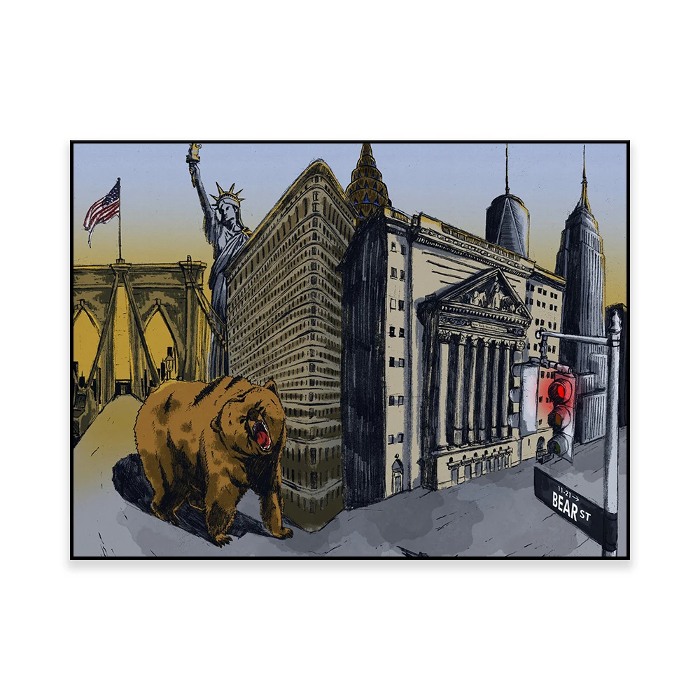 Bear Artwork | New York | Bear - огляд і ціна Home Office York