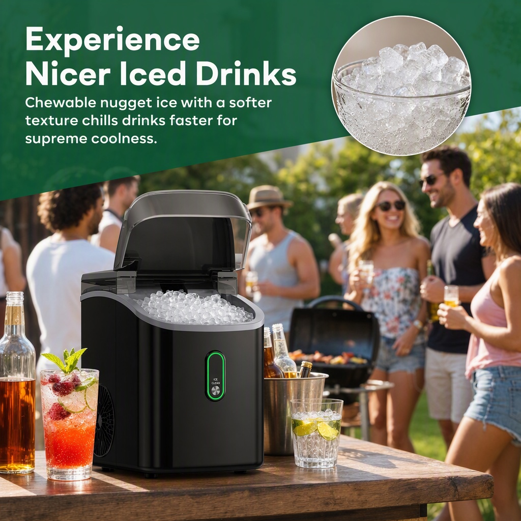 Nugget Ice Makers Countertop w - огляд і ціна Home Office Gear