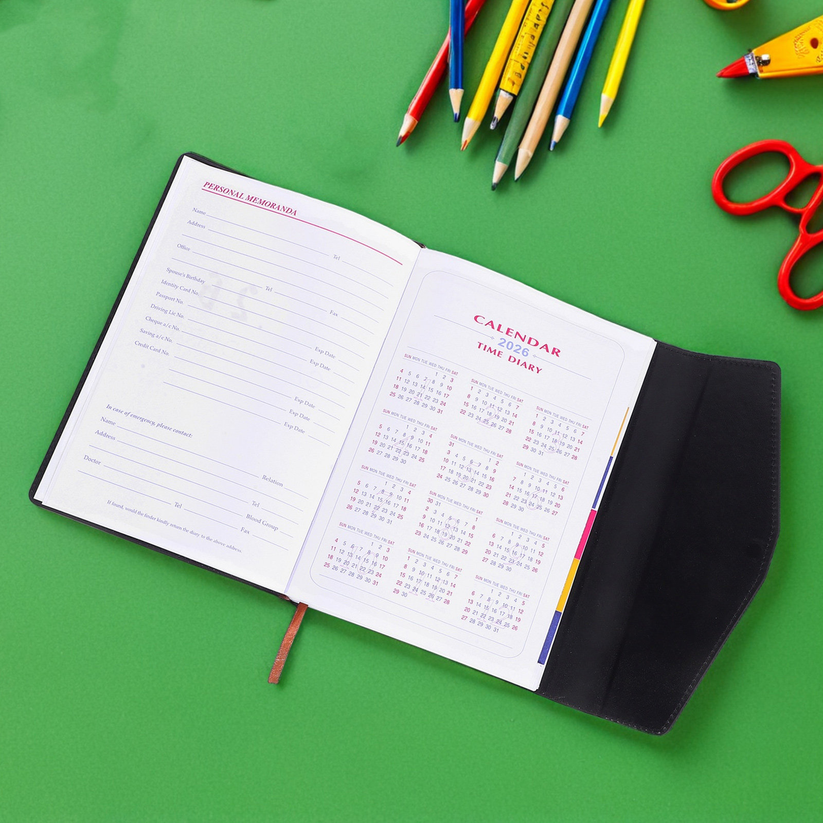 Daily Planner 365 Pages Thick  - огляд і ціна Home Office 365