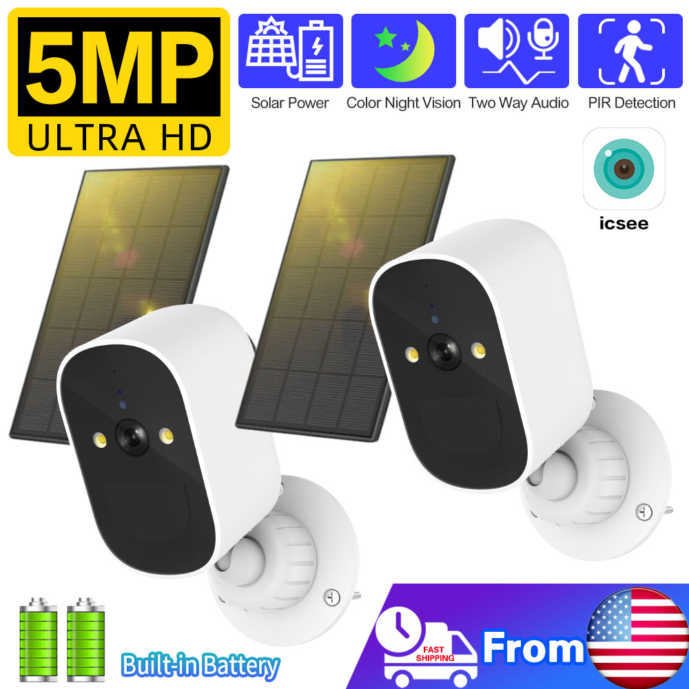 ICSEE 5MP Solar Wifi CCTV Secu - огляд і ціна Home Office Email