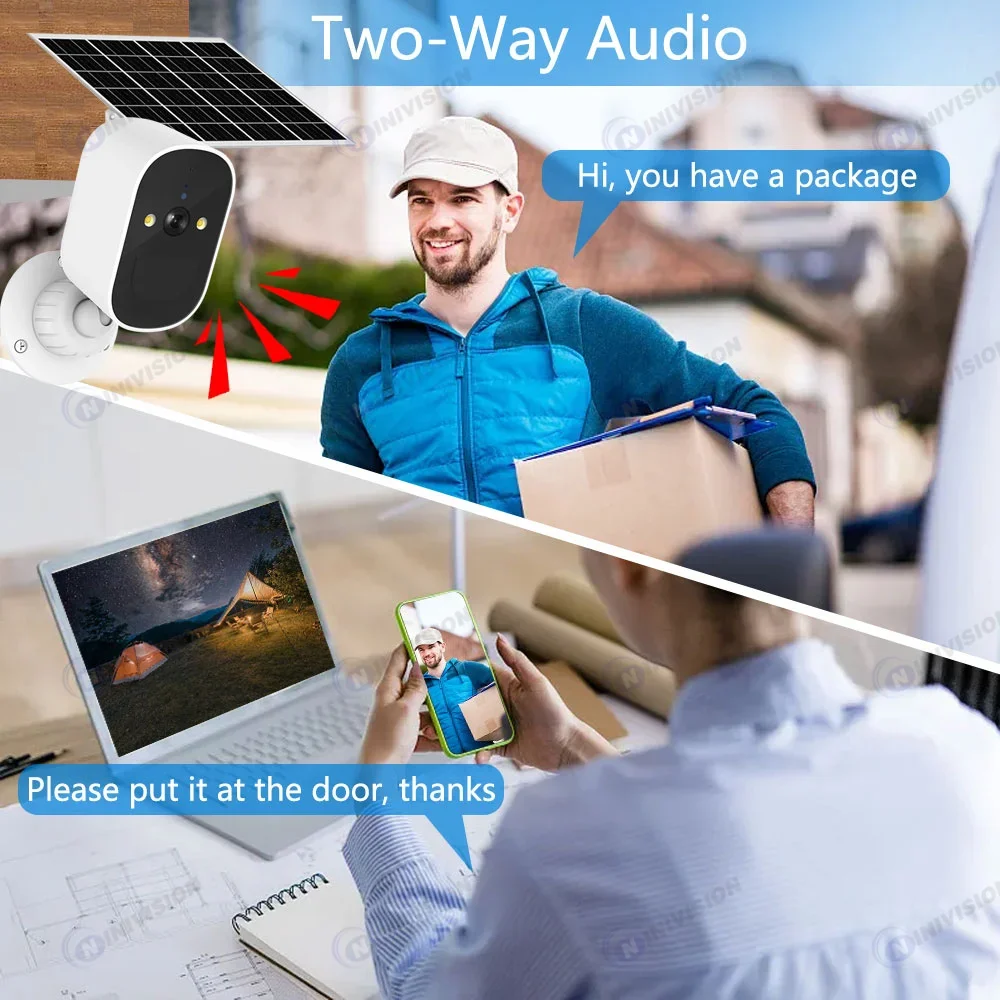 ICSEE 5MP Solar Wifi CCTV Secu - огляд і ціна Home Office Email