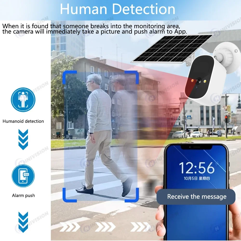 ICSEE 5MP Solar Wifi CCTV Secu - огляд і ціна Home Office Email
