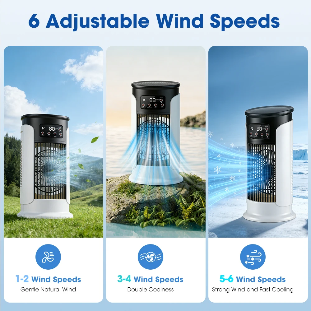 3 In 1 Household Fan Air Condi - огляд і ціна Home Office Gear