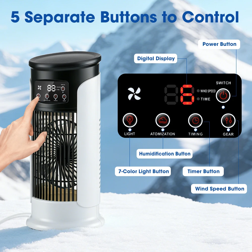 3 In 1 Household Fan Air Condi - огляд і ціна Home Office Gear