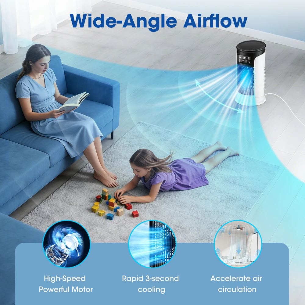 3 In 1 Household Fan Air Condi - огляд і ціна Home Office Gear