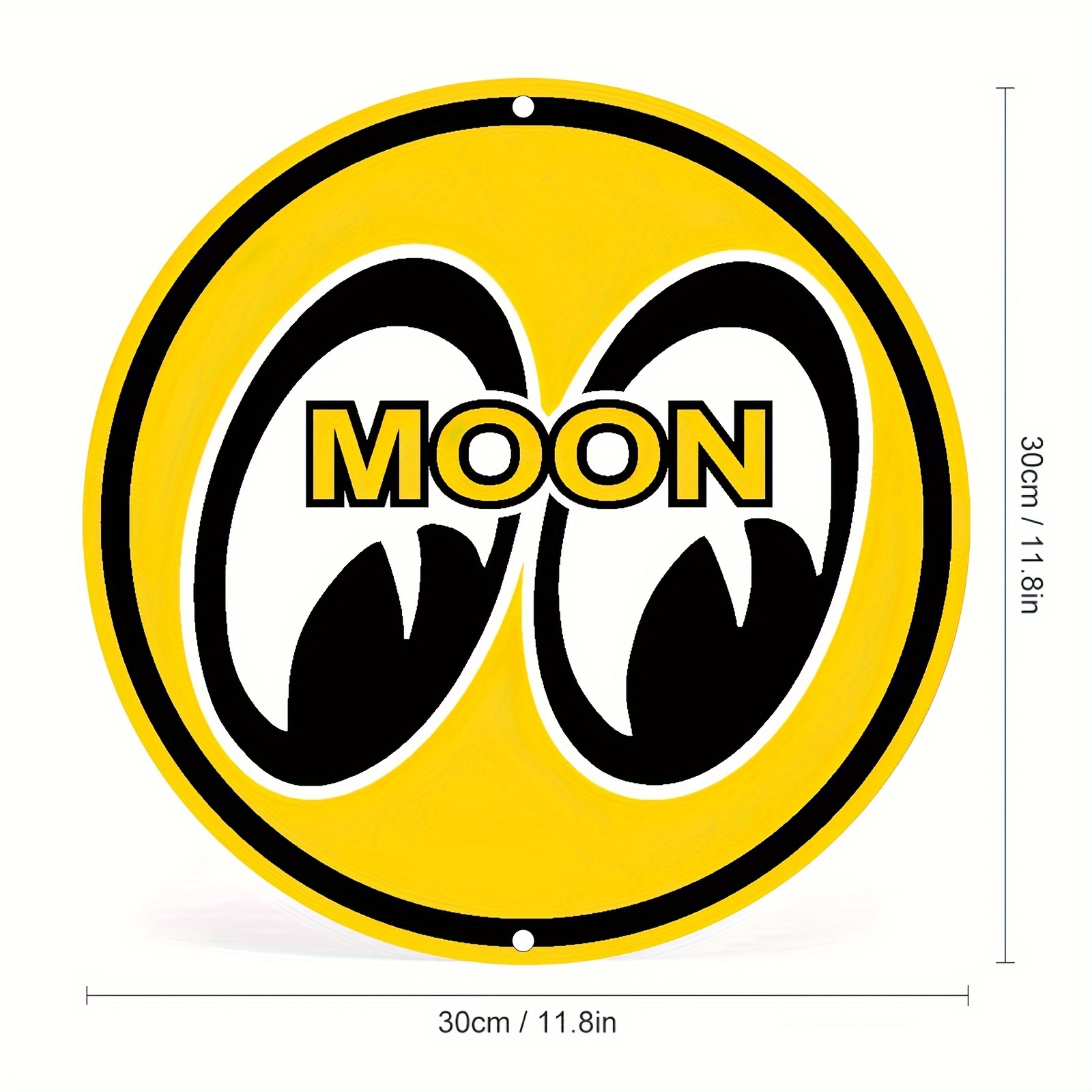 Vintage-Style Round Metal Sign - огляд і ціна Home Office Gear