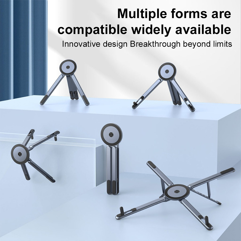 Portable Magnetic Phone Holder - огляд і ціна Laptop Stand Foldable