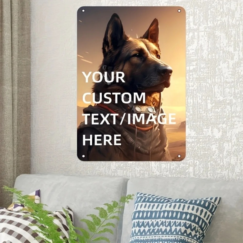 Durable Tinplate Metal Plaque  - огляд і ціна Home Office Gif